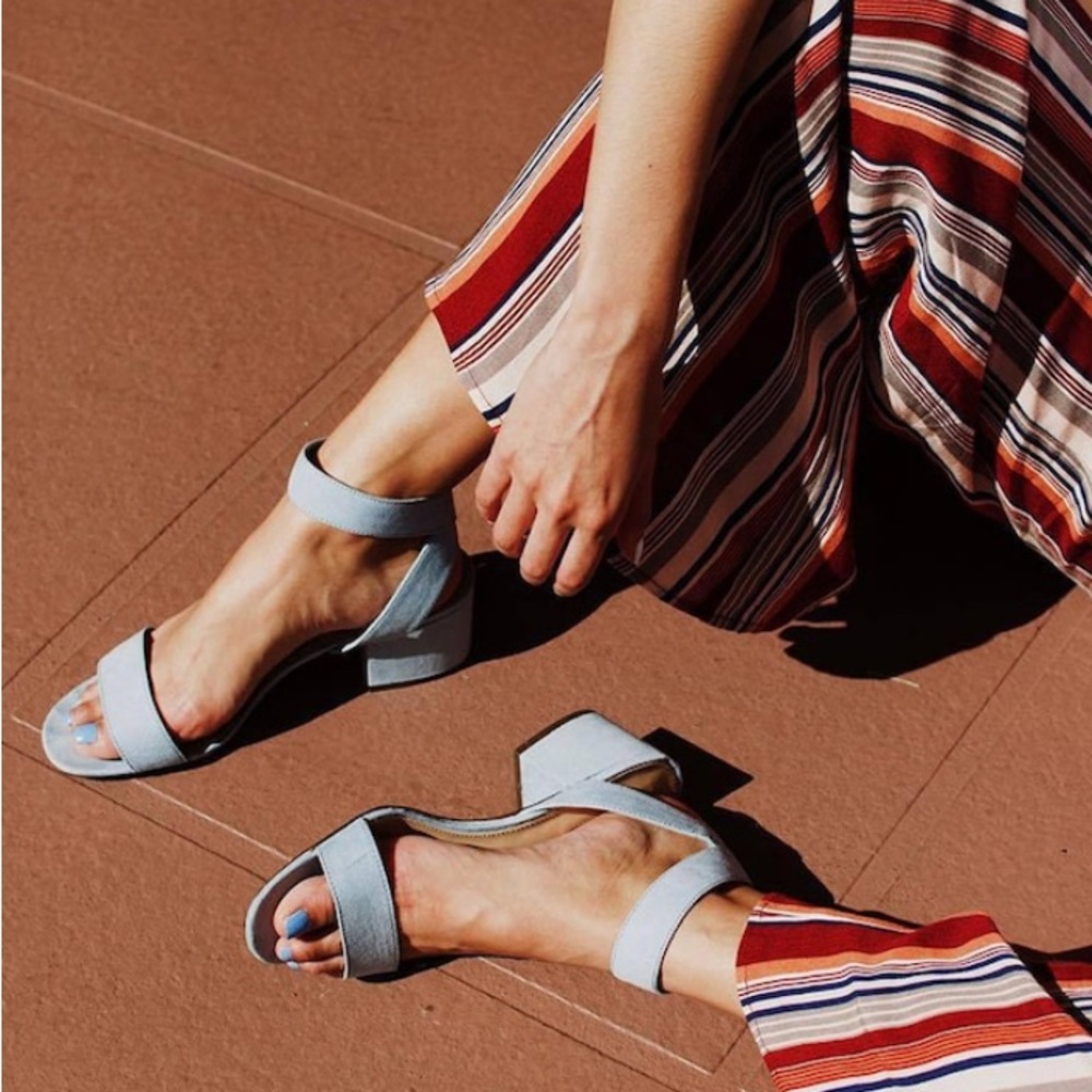 Forever 21 block heel sandals